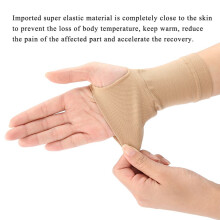 Handgelenkbandage zur Unterstützung bei Karpaltunnelverstauchung und Arthritis, hautfarben, mittlere