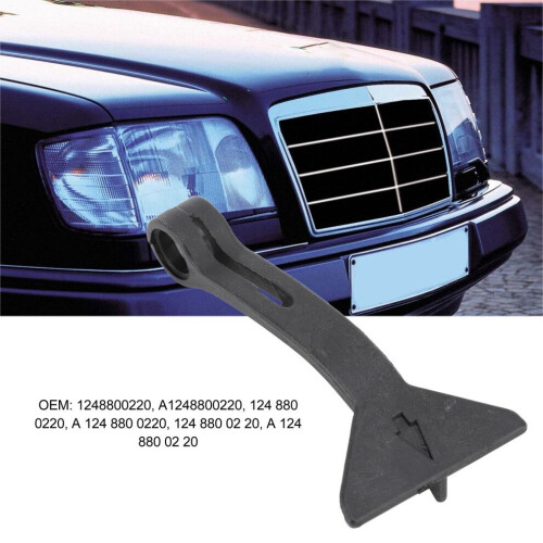 Engine Hood Handle Plastic Replacement for W124  Excellent Grip 2