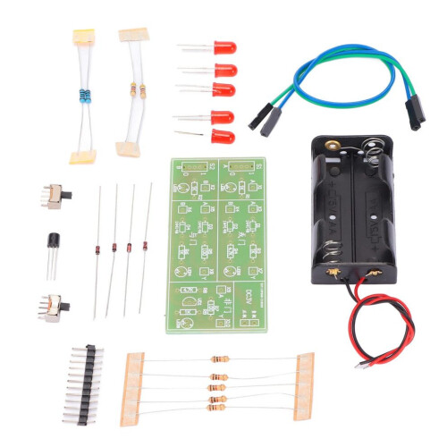 Discrete Gate Circuit Kit ABS DIY Electronics Experiment Board 75x35mm 1