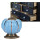 European Style Blue Ceramic Pumpkin Knobs for Room Cabinets and Drawer Pulls 4