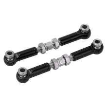 Mejora tu MJX 1/14 con 2 barras de dirección de aleación de aluminio negras