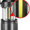 Camping Lantern Foldable Flashlight With Hook And Handle Adjustable  Brightness 7.99x3.35 Inch Outdoor Survival 5