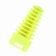 Pot d'échappement jaune citron pour moto tout-terrain 2 et 4 temps