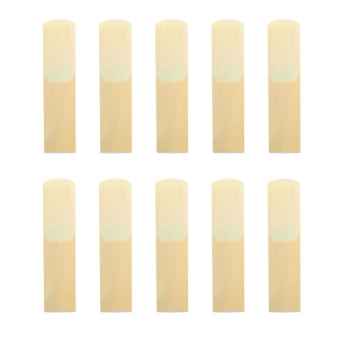 10 anches pour saxophone alto, dureté 2,5, son stable, haute précision 2