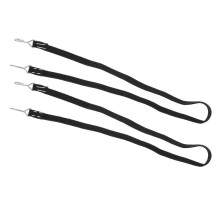 2 correas de nailon para equipaje RC, 13,8 pulgadas, color negro