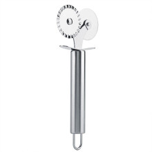 Pizzaschneider aus Edelstahl, Küchenmesser, Sicherheits-Kuchenmesser