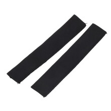 2 stuks antislip handvattenhoezen voor kajakpeddels, gemaakt van neopreen, zwart, 10x25 cm