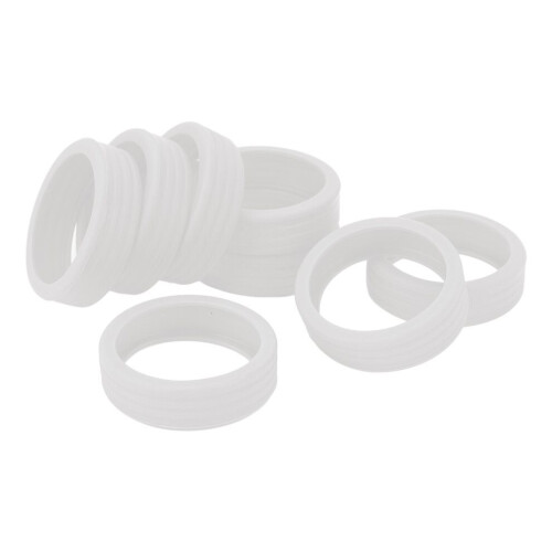 Grey Silicone Suitcase Wheel Covers - Silent & Scratchproof Protection