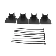 Accesorios para piscinas ABS, soporte para mangueras de piscina para una sujeción estable y segura de mangueras y tuberías, fácil de ajustar e