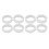 Grey Silicone Suitcase Wheel Covers - Silent & Scratchproof Protection 3
