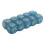 Luminous 10pcs Finger Guessing Dice Set - 20mm Blue Lightweight Plastic 3