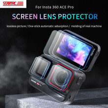 6pcs Lens & Cover Screen Protectors for Insta360 ACE Pro/ACE 2 Camera Clear Set