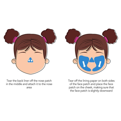 Ultraviolet Eye Patch Sunscreen Face Protection Pads for Outdoor Use 2