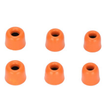 6 oordopjes van traagschuim voor oordopjes van 4,3-6,0 mm - Ruisonderdrukking, Oranje