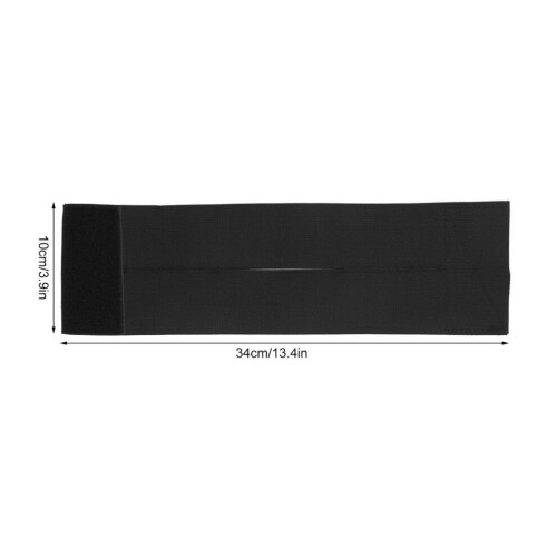 Fixierband für Baseball- und Softballhandschuhe, elastisch, schwarz 1