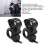 Universal Walking Cane Holder Stand for Wheelchairs Adjustable Size Gray 3
