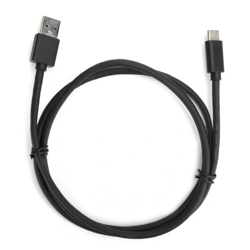 USBA to USBC Cable 1m Black - Fast Data Audio Power Transfer 1