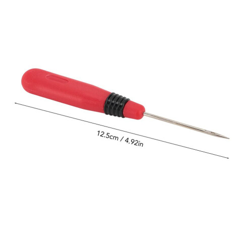 3PC Leather Stitching Sewing Awl Set Steel Handle Portable Tool 1