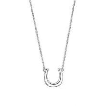 Horseshoe Necklace for Women 925 Sterling Silver Horse Jewelry Gifts for Girls hwy