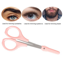 Ciseaux à sourcils et cils en acier inoxydable pour tous types de peau CA865