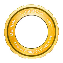 MEIJUN Aluminum Centerlock Lockring for Mountain Bike 9/12/15/20mm Axles