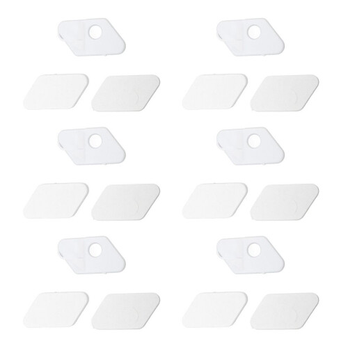 6Pcs Arrow Rest for Beginners – Portable, Plastic, Self-Adhesive Archery Accessory 2