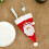 8Pcs Christmas Design Tableware Bags With Cutter And Fork For Home 8