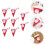 8Pcs Christmas Design Tableware Bags With Cutter And Fork For Home 3