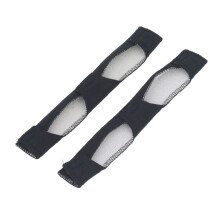 Helmet Accessory: 4Pcs Cotton Sweatbands Hook & Loop Design