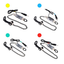Fiskebitvarnare med LED-indikator och kedjehängare - 4 ljusfärger