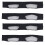 Helmet Accessory: 4Pcs Cotton Sweatbands Hook & Loop Design 2