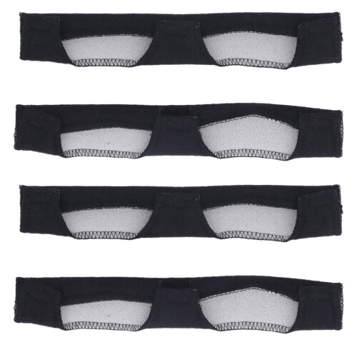 Helmet Accessory: 4Pcs Cotton Sweatbands Hook & Loop Design 1