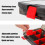 Fishing Tackle Box Sealed Small Storage Case With Adjustable Compartments For Lures And Baits 4
