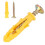 M6 Plastic Wall Plug Screw Fixings Kit, 50pcs, Yellow & Silver 3