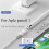 USB-C Adapter Cable Compatible for Apple Pencil (1st Generation) 50cm Charging Cable with Indicator LightWhite SZRH 3