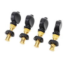 4 metalen stemknoppen voor ukelele 4,3 cm x 2 cm - nauwkeurige klankregelaar