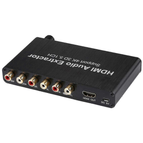 4K 3D HDMI 5.1CH Audio Decoder Extractor Edition 0621 2