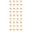 36Pcs Burlap Bow Ornaments Beige Christmas Tree Gift Knots 8