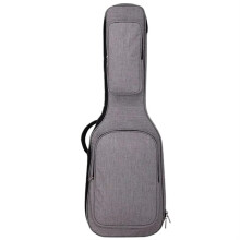 Guitar Bag Electric Guitar Bag Waterproof Oxford Cloth Padded Portable Backpack Solid Grey