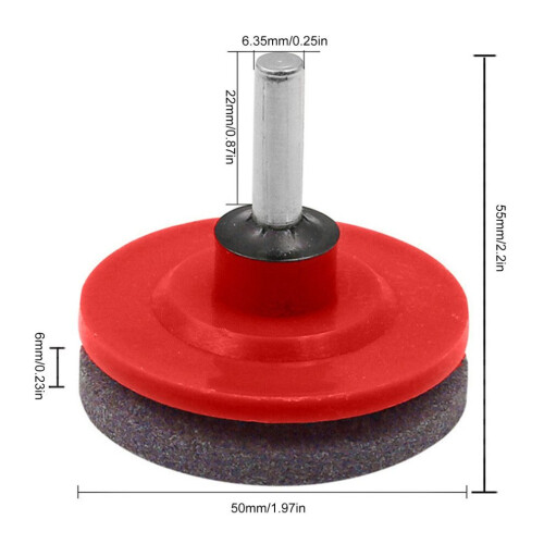Efficient 1/4 Inch Shank Blade Sharpener for Lawn Mower & Drills 1