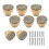 8 Pack Boho Rattan Knobs for Drawer and Cabinet Decoration 1