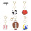 Secure Connection Keyings Schlüsselkartenhalter aus-Rugby1 2