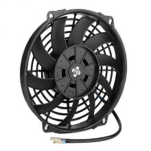 24V 9'' Universal Car Curved Blade Air Conditioner Condenser Electric Cooling Fan hwy