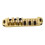 1 Set Alloy Roller Saddle Bridge Replacement Part for LP Style 6-String Electric Guitar(Gold) 4