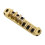 1 Set Alloy Roller Saddle Bridge Replacement Part for LP Style 6-String Electric Guitar(Gold) 5