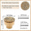 8 Pack Boho Rattan Knobs for Drawer and Cabinet Decoration 5