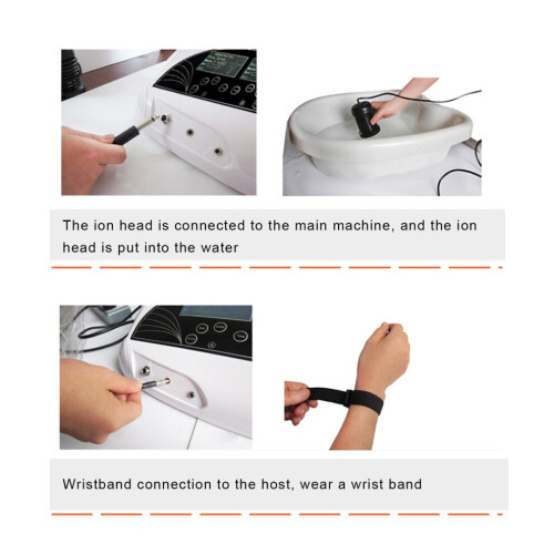 Foot Detox Machine Wristband Replacement Rubber Strap for Ionic Foot Bath 2