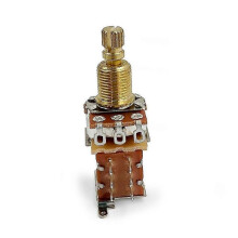 1Pcs Push/Push Potentiometer Short Shaft Electric Guitar Pot A500K for Certain Brand