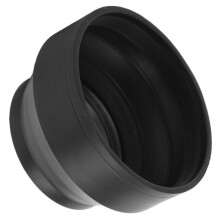 Justerbart 52 mm motljusskydd: Passar telefoto vidvinkel