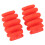 Red Compound Bow Limbs Stabilizer - Universal Vibration Dampener 2pcs 1